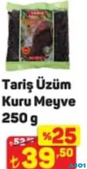 TARİŞ ÜZÜM KURU MEYVE 250 G TARİŞ ÜZÜM KURU MEYVE 250 G